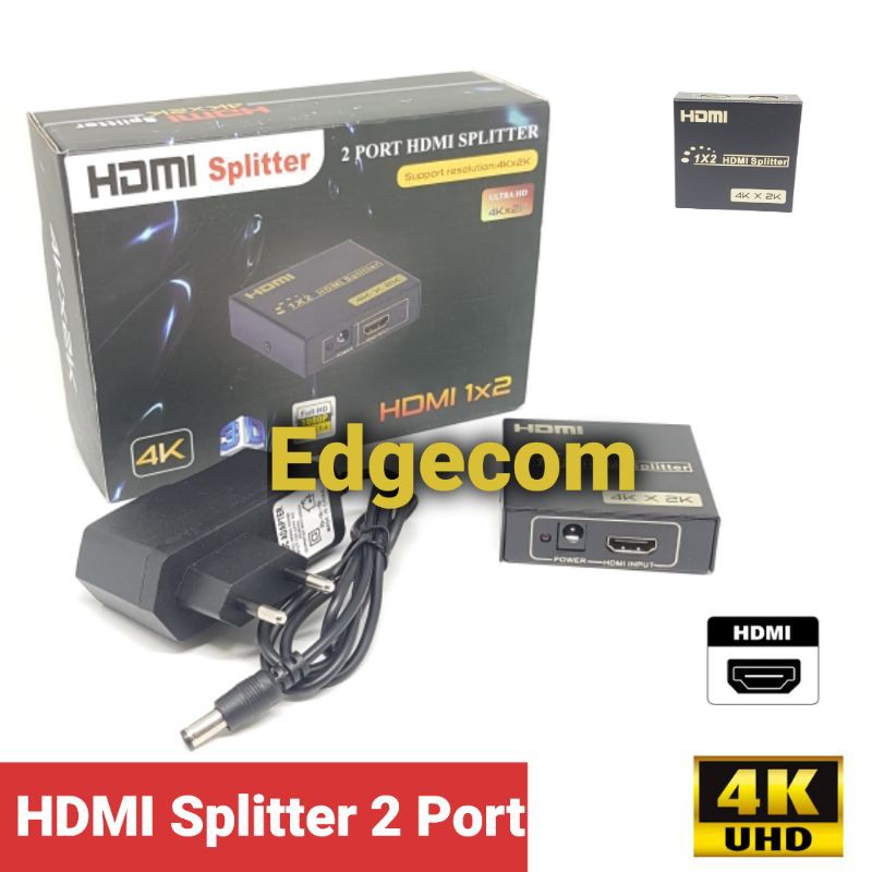 HDMI Splitter 2 Port 4Kx2K 3D