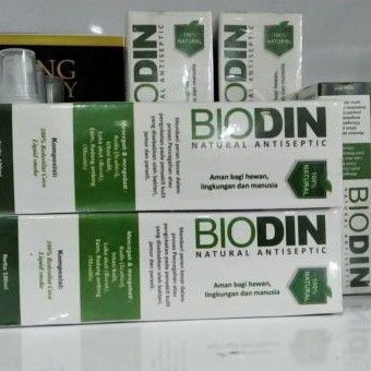 biodin spray 100 ml - obat jamur scabies demodectic luka borok for cat &amp; dod