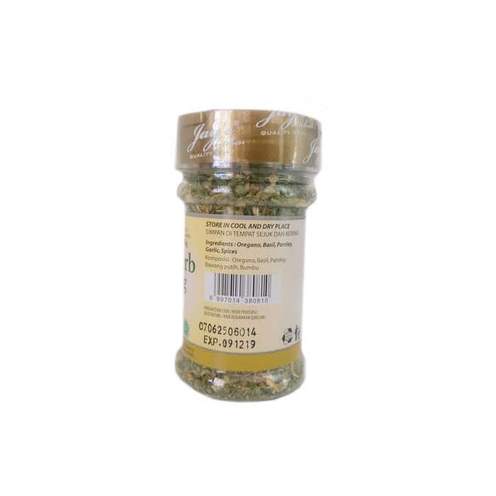 Jay's Italian Herb Seasoning 40gr Bumbu Masakan Italia Tanpa MSG HALAL