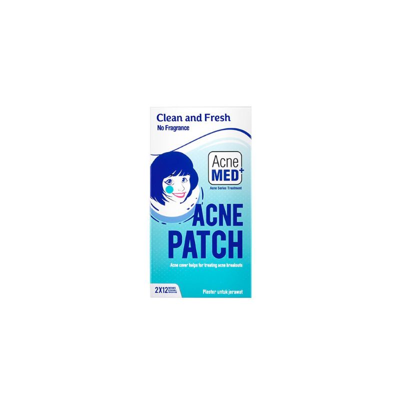 ACNEMED Acne Patch (plester untuk jerawat) 2×12s