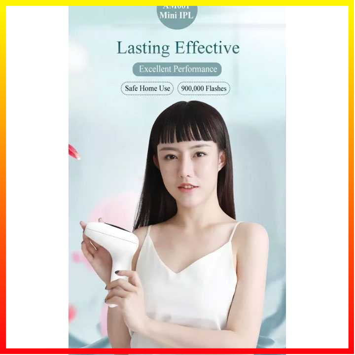 Laser Epilator Permanent Hair Removal Layar LCD 900000 Kedipan Flash Tingkat Energi Dapat Disesuaikan Lescolton IPL - 7CHX7QWH