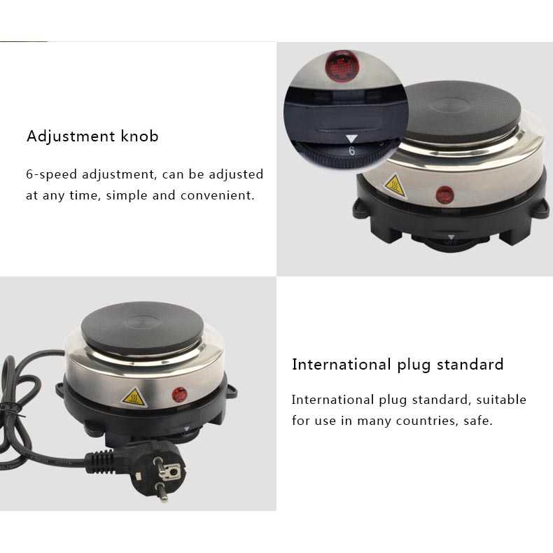 FatihShop DMWD Pemanas Kopi Susu Air Mini Heater Stove Pot 500W - N4DRL-YQ-105