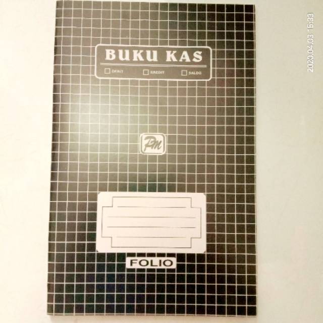 

Buku kas folio