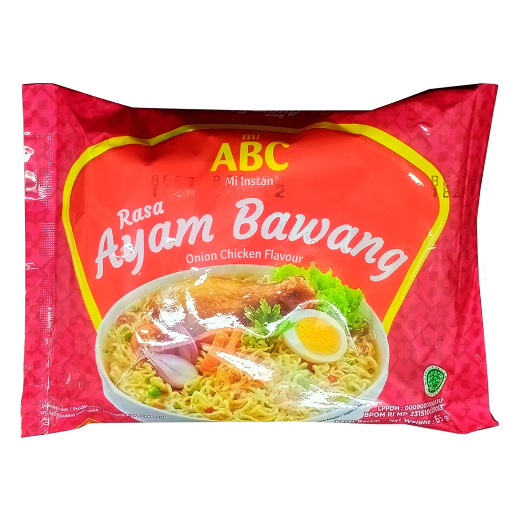 

Mi Instan ABC Rasa Ayam Bawang 65g