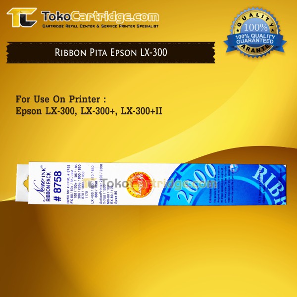 Refill Pita Long Life Epson LX300 LX-300 LX-300+ LX-300+II