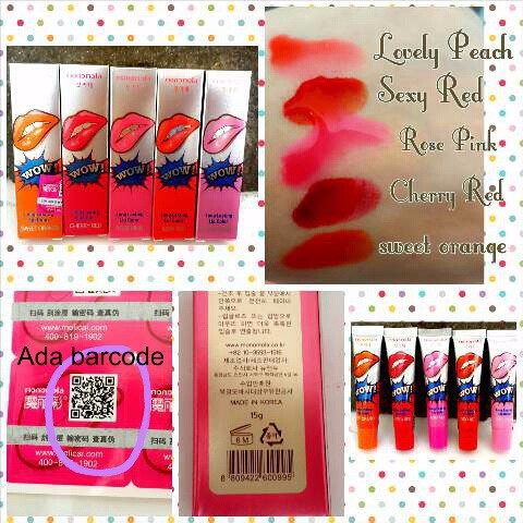 Lips Tattoo WOW MONOMOLA KOREA / Tato bibir / Lip tatto