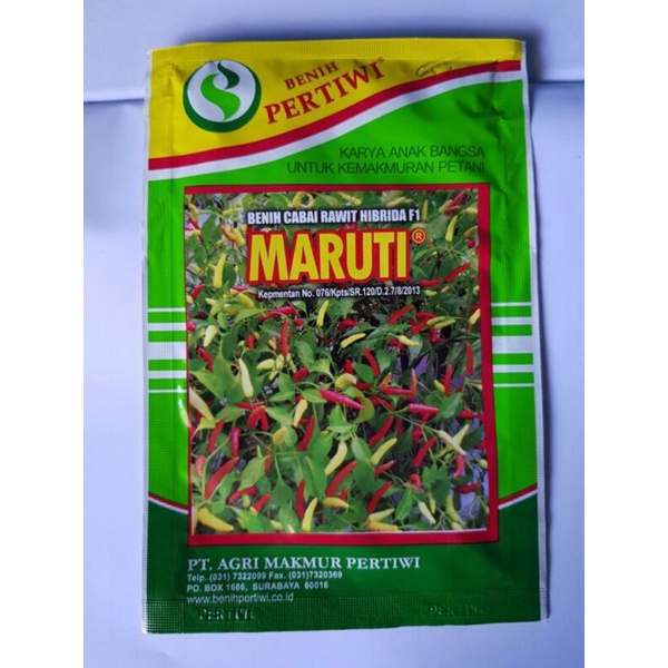 Bibit benih Cabai Cabe Rawit MARUTI F1