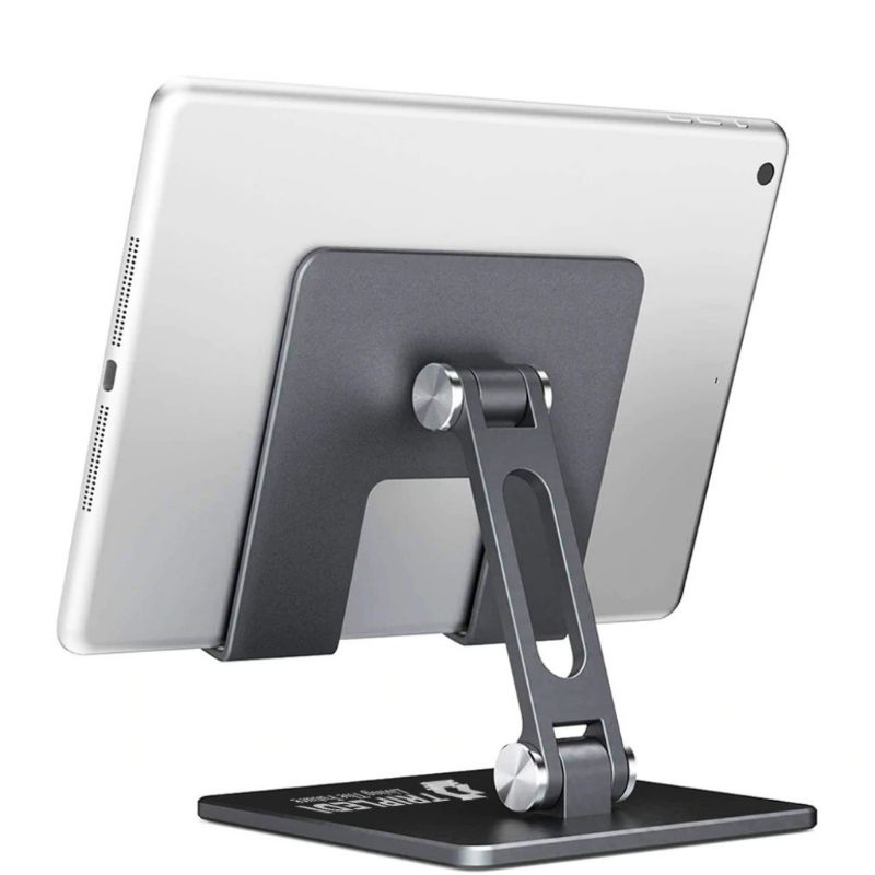 Dudukan Laptop Tablet Hp Aluminium Tatakan Standing Holder Tab Pad