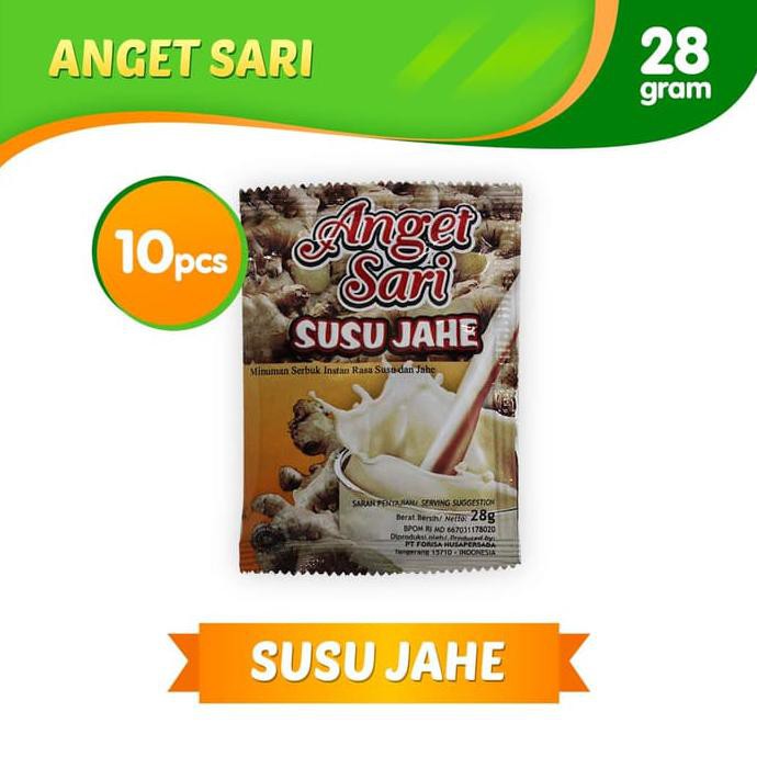 

Anget Sari Susu Jahe 10 pcs TERJAMIN