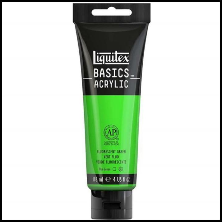 

Best Seller Cat Akrilik Liquitex Basics Acrylic 118 Ml Fluorescent Green