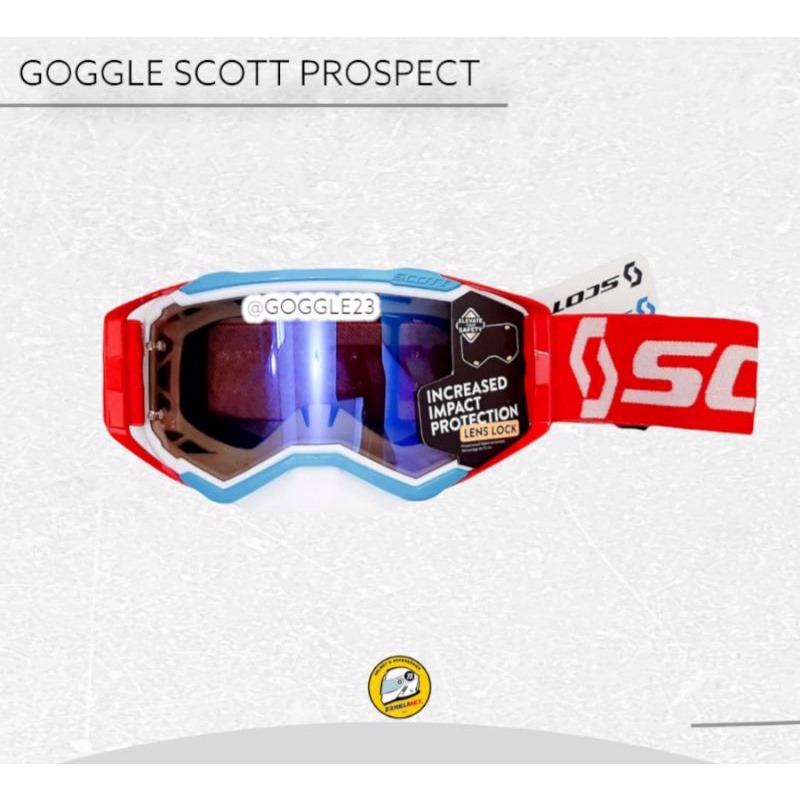 KACAMATA GOGGLE SCOTT MOTORCROSS FOR HELM JPX ,RSV ORCA NOTE FOX