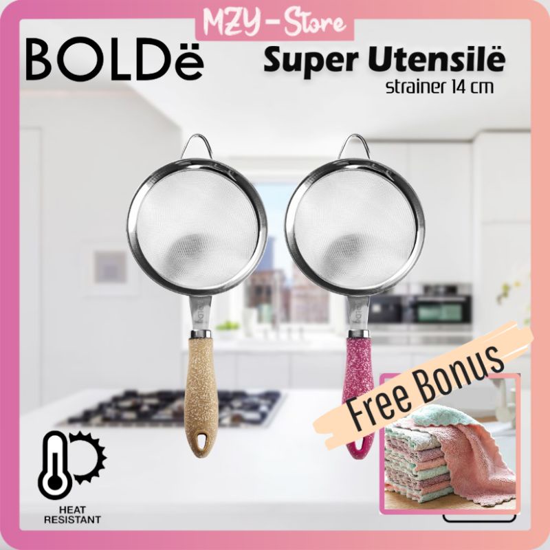 Bolde Stainer 20 Cm 14 Cm Saringan Bolde Super Utensile Stainer - ORIGINAL