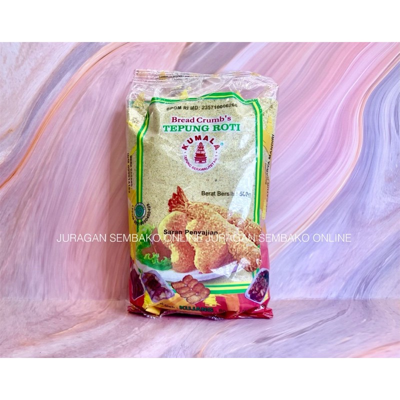 (JSO) kumala TEPUNG ROTI 500gr / bread crumb / tepung panir kumala