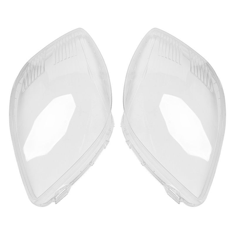 2Pcs Car Left and Right Side Headlight Clear Lens Lamp Shade Shell Cover for Toyota Yaris 2008 2009 2010 2011