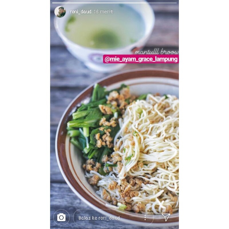 

Mie ayam frozen