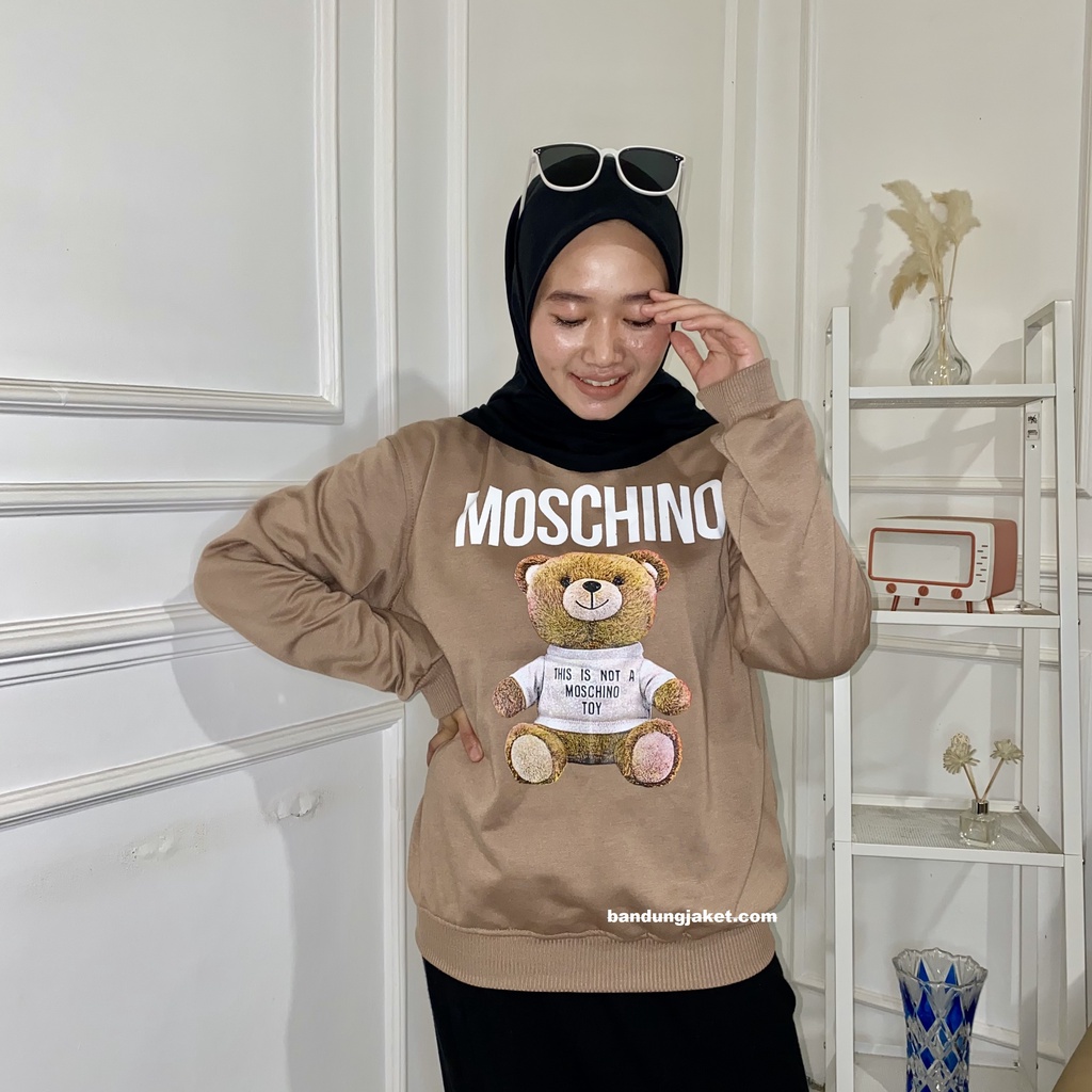 MOCHINO SWEATER CRAWNECK || SWEWTER BASIC KOREA