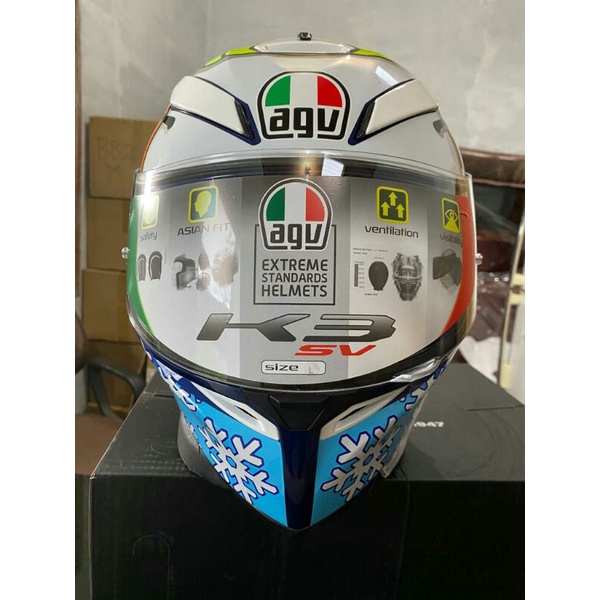 Agv cheap k3sv snowman