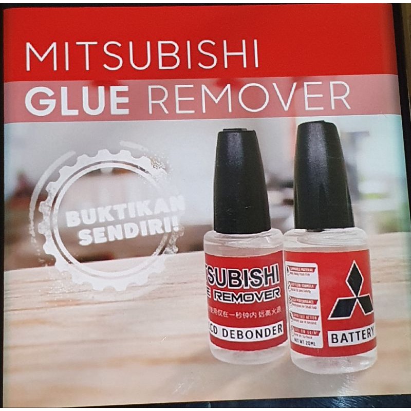 mitsubishi glue remover MGR 20ml debonding lcd ts cairan melepas lem lcd ts batre univ