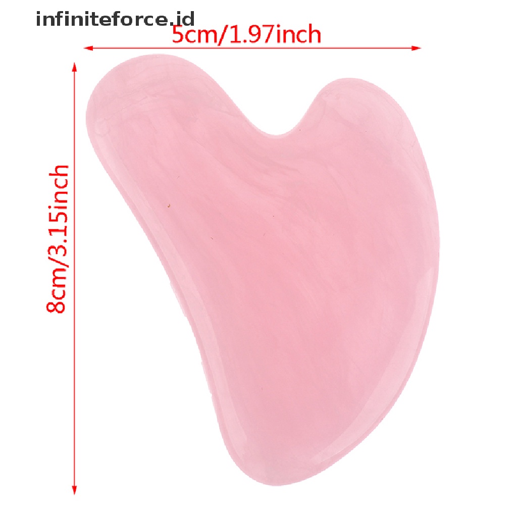 (infiniteforce.id) 1pc Alat Pijat Gua Sha / Akupuntur Wajah