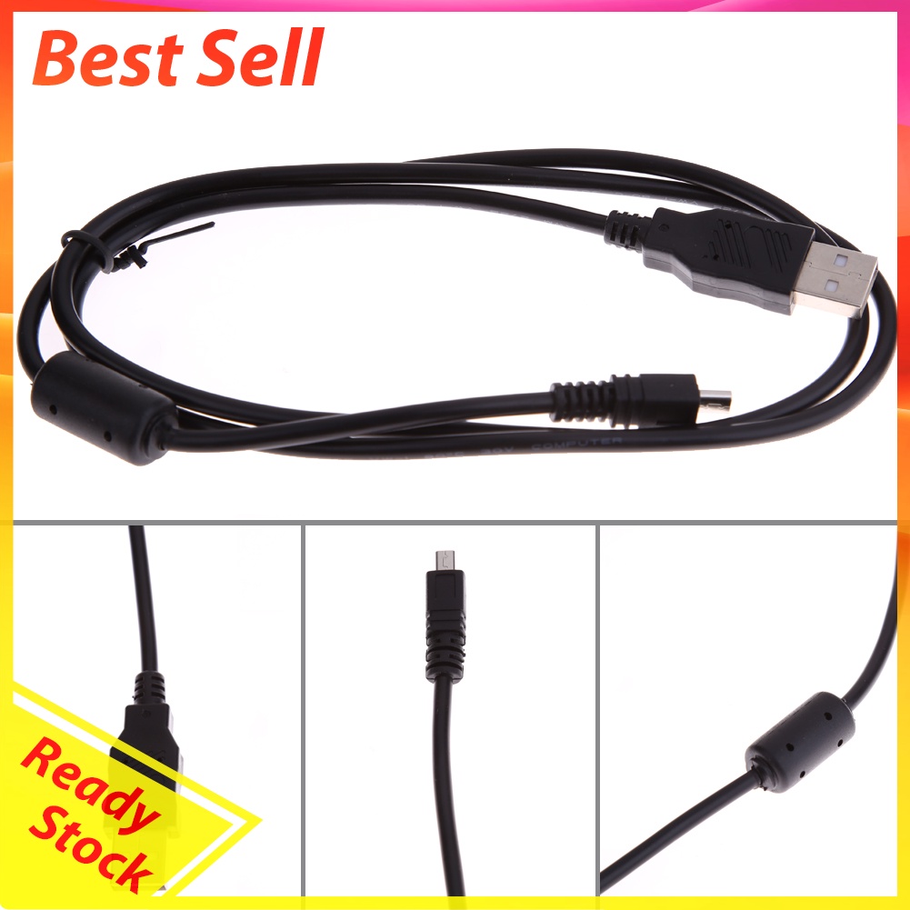 1M 8 Pin USB Data Cable for Nikon Olympus Pentax Sony Panasonic Sanyo