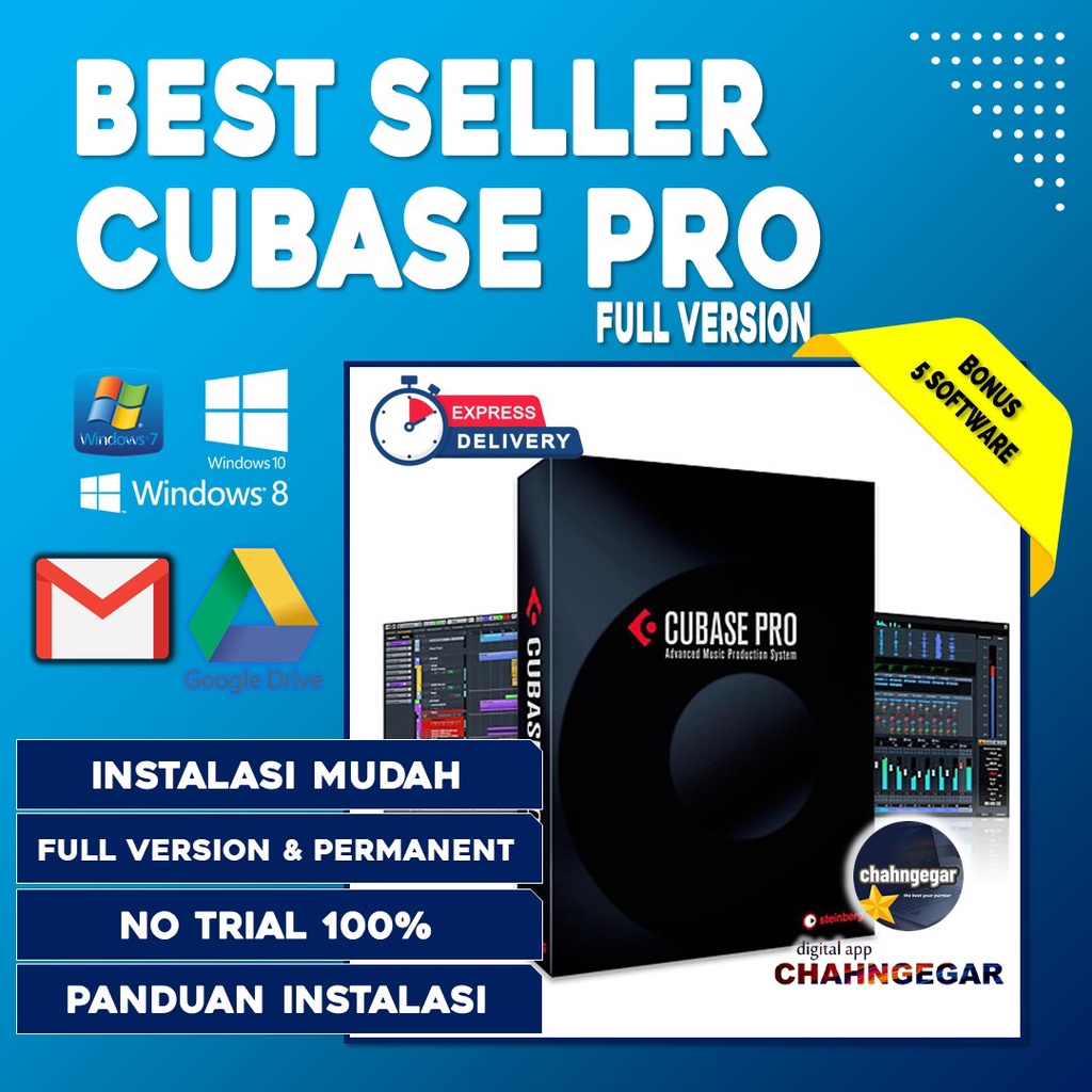 Cubase Element 10.5 Full Version | Software Audio Editing Steinberg Cubase Element 10.5 Extended