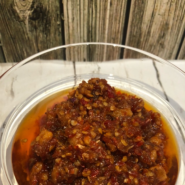 

Sambal bawang ikan asin jambal