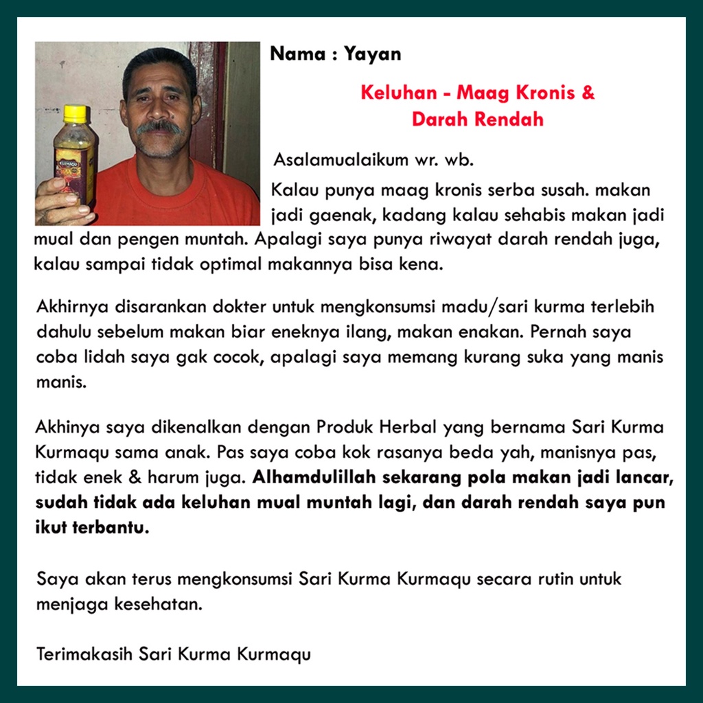 1 Obat Sesak Nafas Asam Lambung, Obat Heartburn, Obat Nyeri Dada Akibat Asam Lambung - KURMAQU Sari Kurma Dan Madu-7