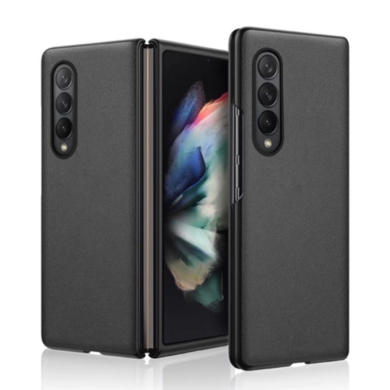 Luxury Leather Texture Back Cover for Samsung Galaxy Z Fold 3/4