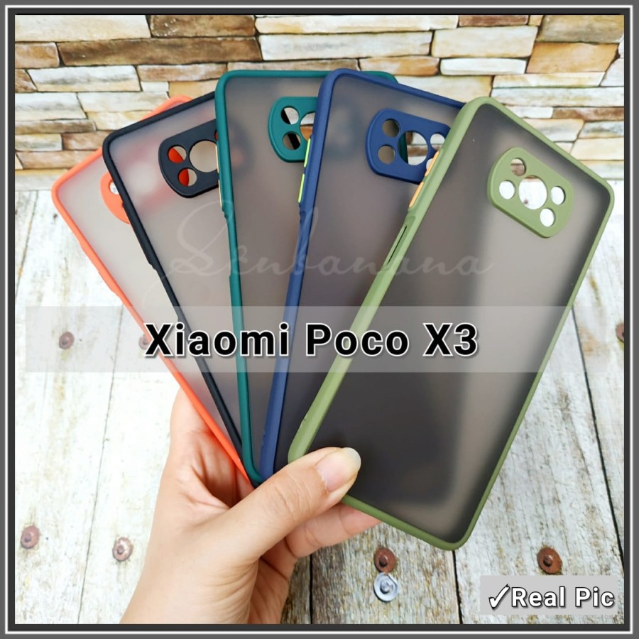 POCOPHONE X3 PRO CASE SOFT DOFF HARDCASE MATTE TRANSPARAN PROTECT CAMERA