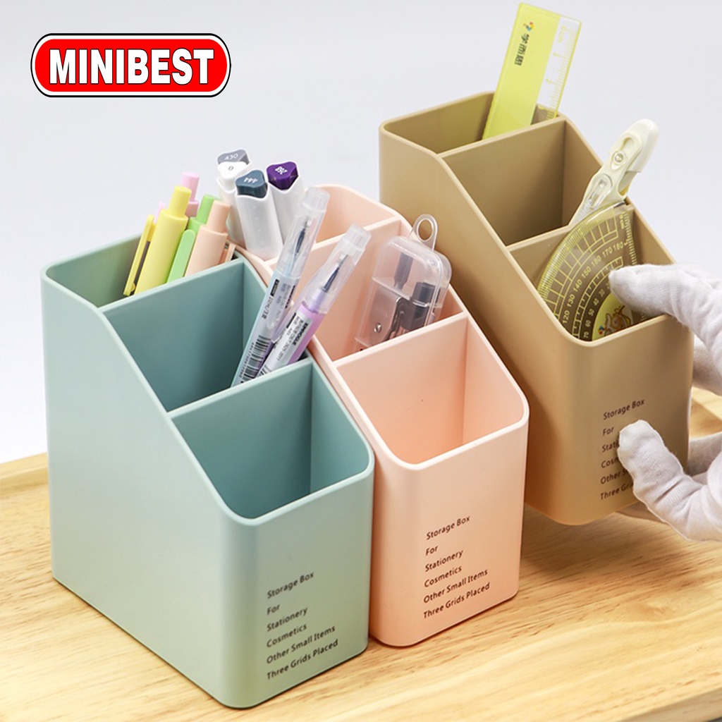 [ SALE ] Tempat Pensil Meja Kotak Holder Desktop Organizer Storage Box