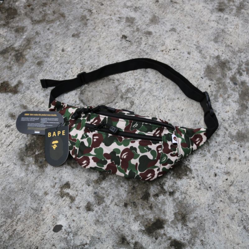 Tas waistbag bape mini