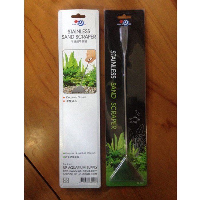 Top Aqua Sand Scrapper 27cm Scraper Alat Scrap Pasir Soil Aquascape