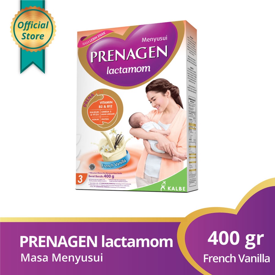 Prenagen lactamom Vanil/Coklat/mocha 400gr