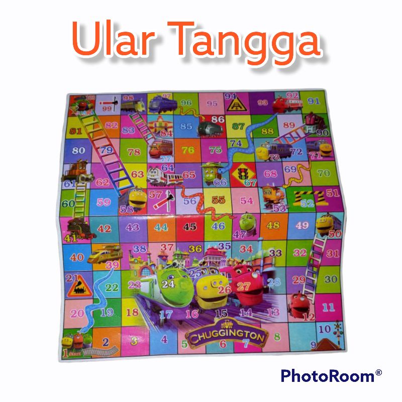 MAINAN ANAK EDUKASI ULAR TANGGA BERKELOMPOK ANTI STRES DAN BEBAS KECANDUAN GADGET ANAK LAKI PEREMPUA