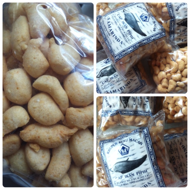 Krupuk Amplang Kuku Macan ikan Pipih