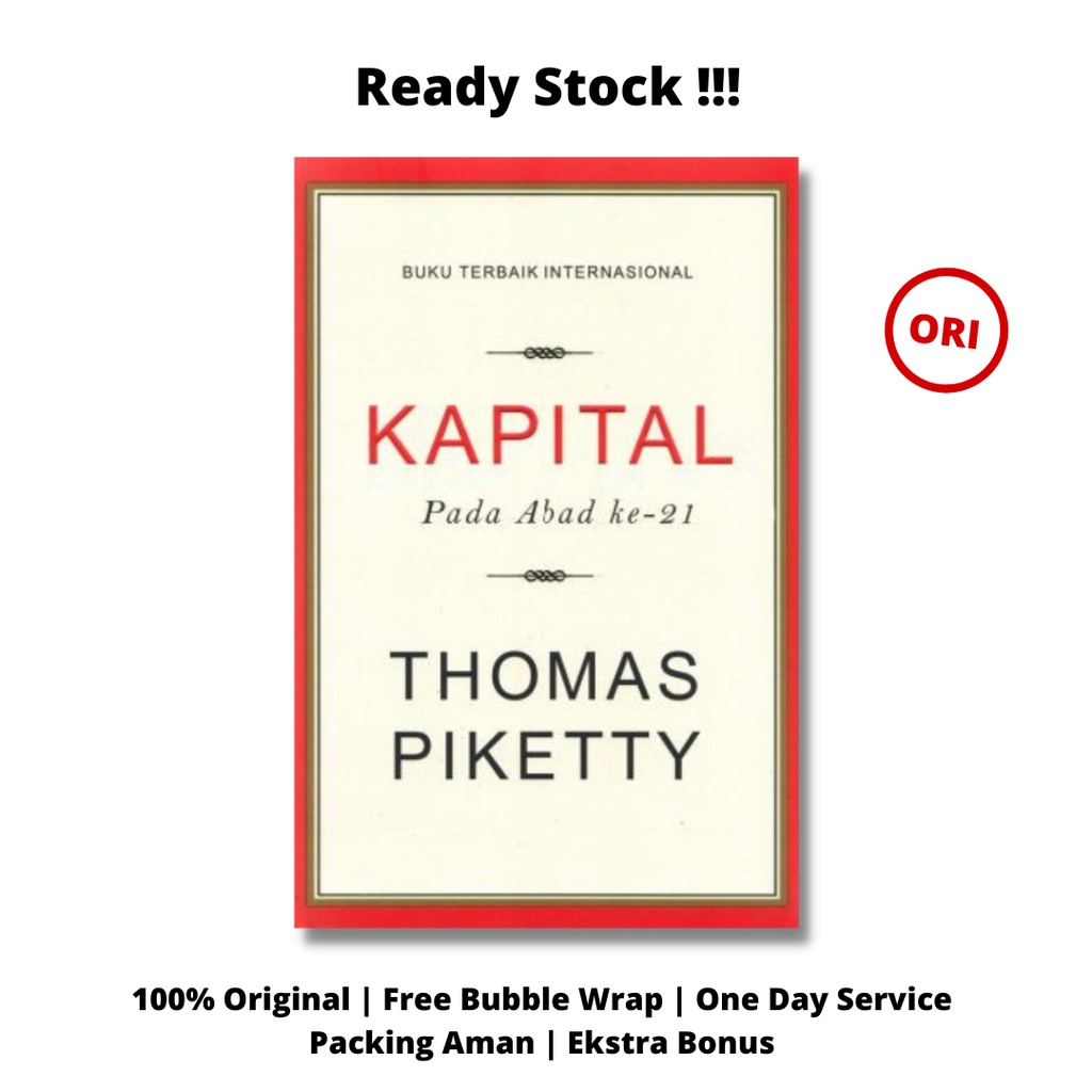 Original Buku Kapital Pada Abad ke-21 - Thomas Piketty