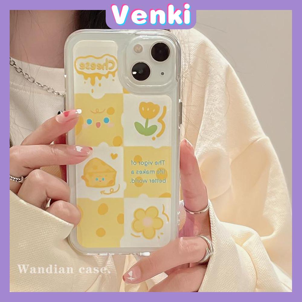 iPhone Case Silicone Soft Case Clear Case Shock Resistant Protection Camera Yellow Cheese Cute Style Compatible with iPhone 11 iPhone 13 Pro Max iPhone 12 Pro Max iPhone 7 Plus  xr