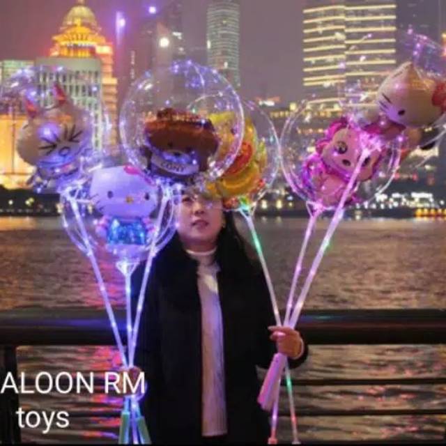 Bobo balon led buricak burinonk