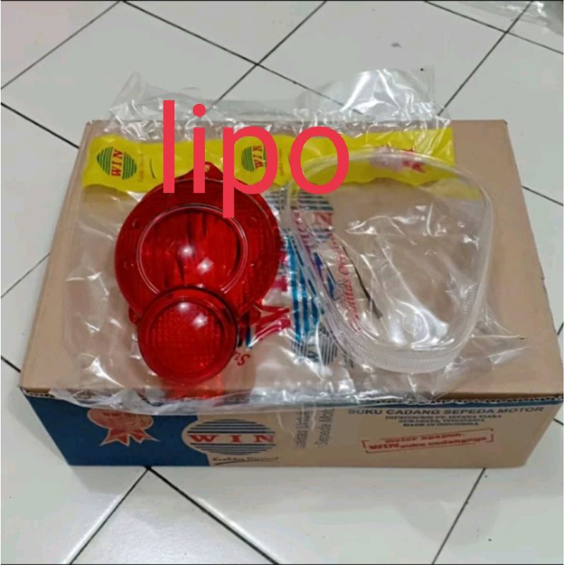 mika kaca lampu stop belakang scoopy fi 2013 2014 2015 2016