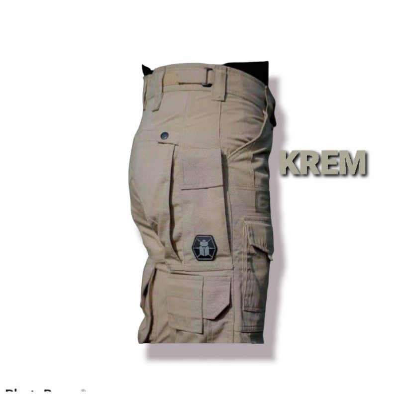 Karisock konfeksi Celana tactical panjang bahan ripstop premium | Celana lapangan cargo banyak saku