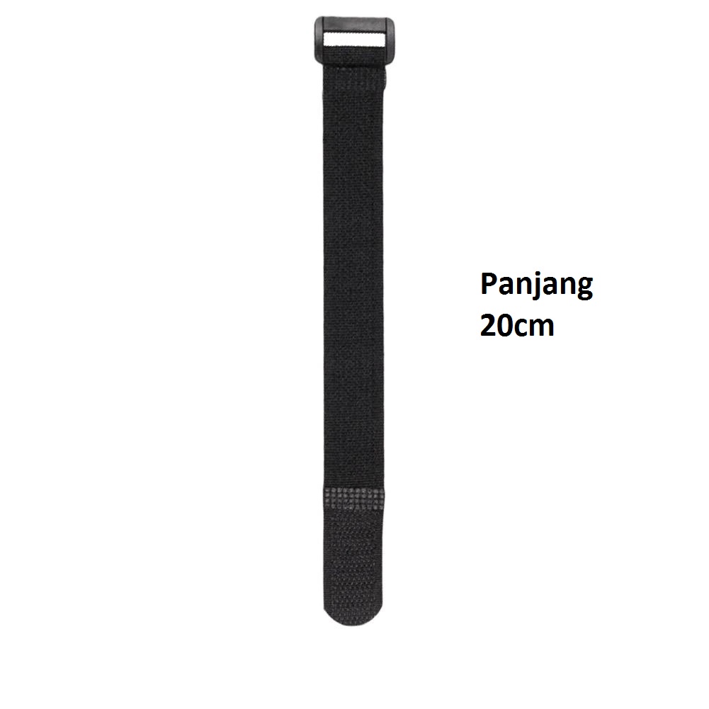 TALI STRAP VELCRO ROD UNTUK PENGIKAT JORAN PANCING ELASTIS