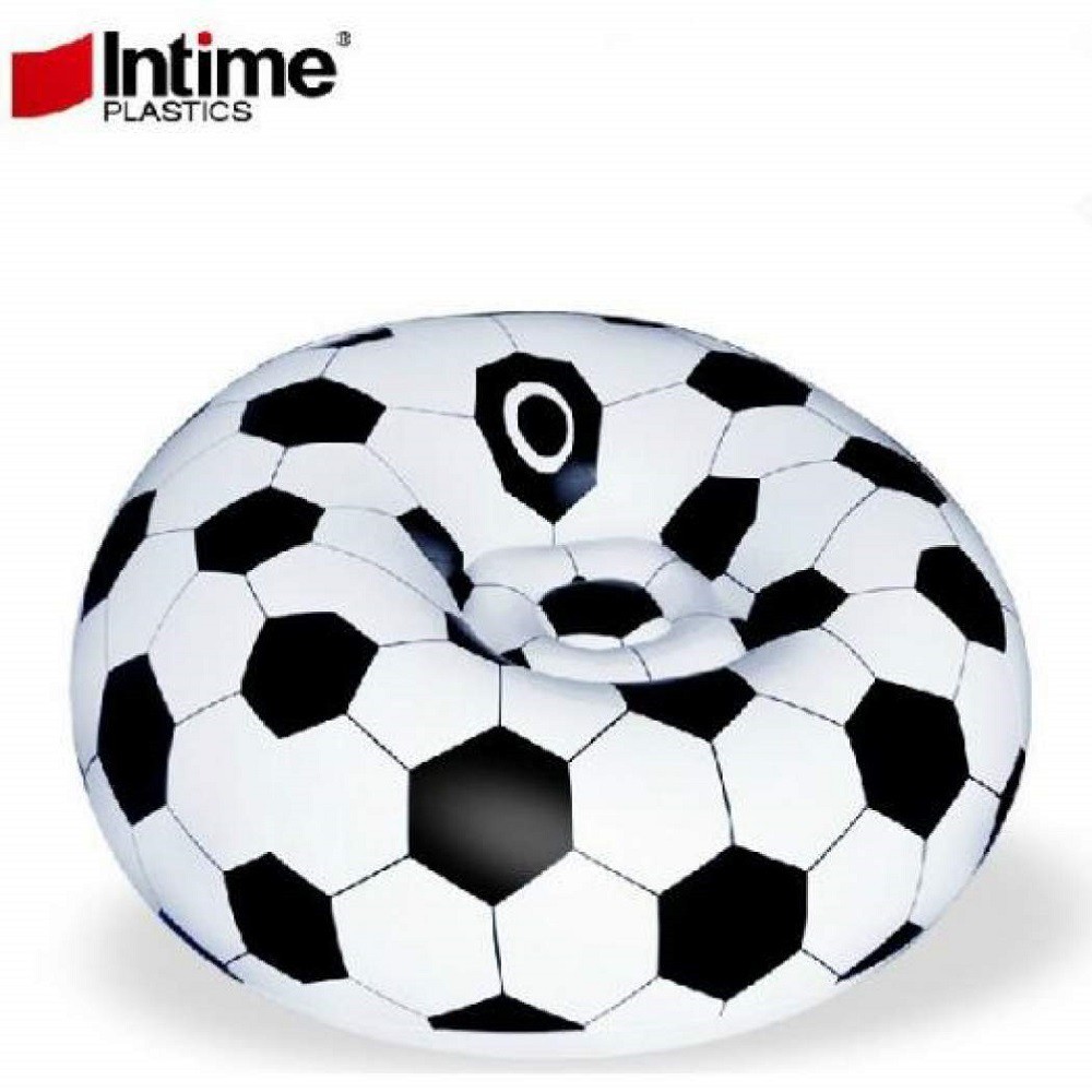 INTIME Sofa Angin Model Bola Soccer /  Air Sofa Soccer / Kursi Bola Angin