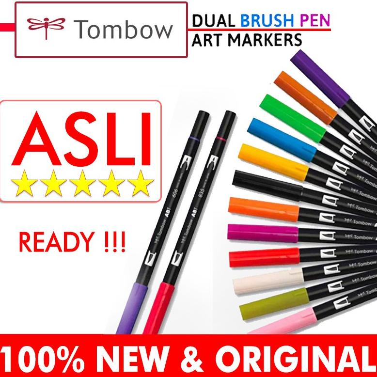 

((BISA COD)) Brush pen Tombow Dual Brush Pen Art Markers