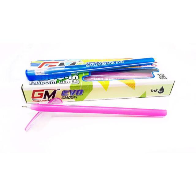 

12 PCS PULPEN/BALLPOINT/PEN GM EVO GM05Fi TERMURAH!!!