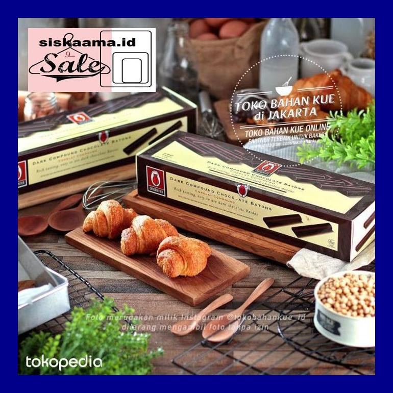 

A40D0Yh Chocolate Sticks Batons Tulip Compound Sticks Stik Coklat Baton 1,5Kg D50Tr40V