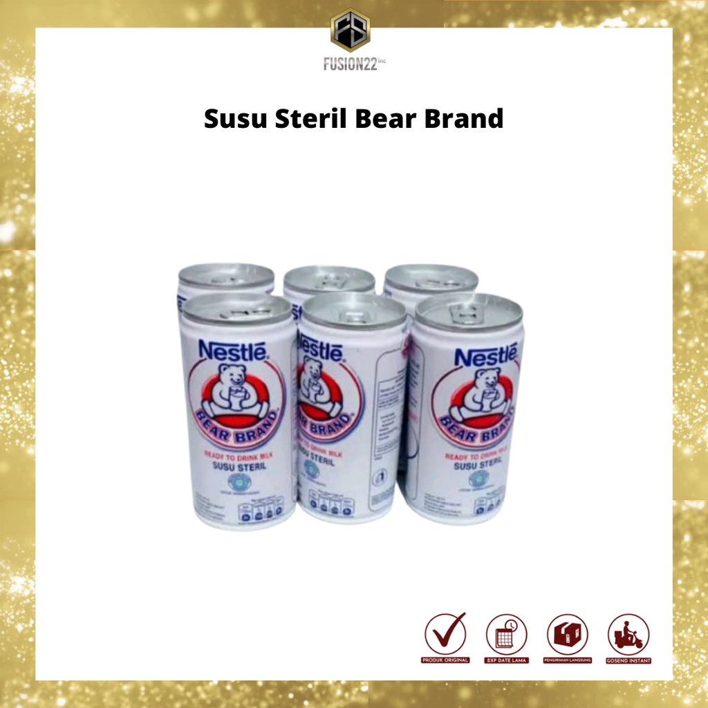 

susu bear brand 189ml / susu beruang