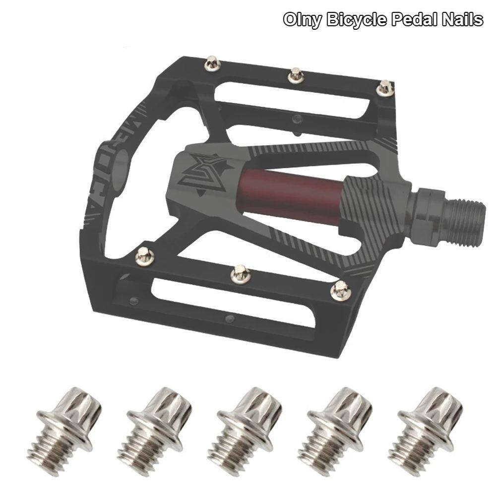 Lanfy Baut Pedal Sepeda Bersepeda 50PCS Bagian Sepeda Pedal Bagian Dengan Kunci Pas Pedal Sepeda Pedal Skid-proof Studs