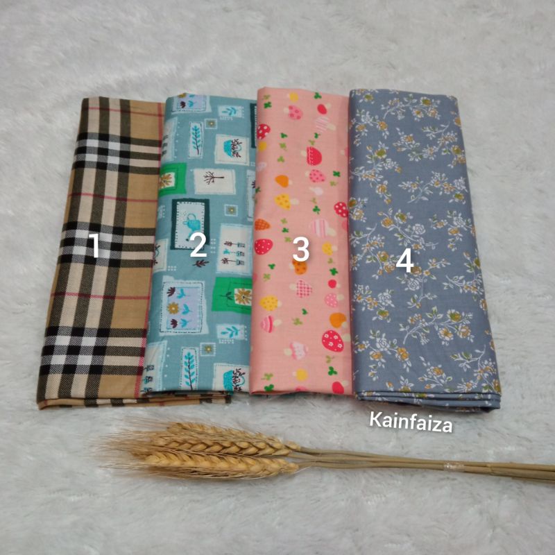 Jual Kain Perca "Mix Series 3" Katun Jepang Tokai Senko (ukuran 50cm x