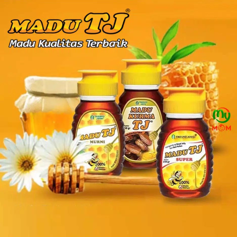 Madu TJ Tresnojoyo 250gr &amp; 150gr / Madu TJ Murni