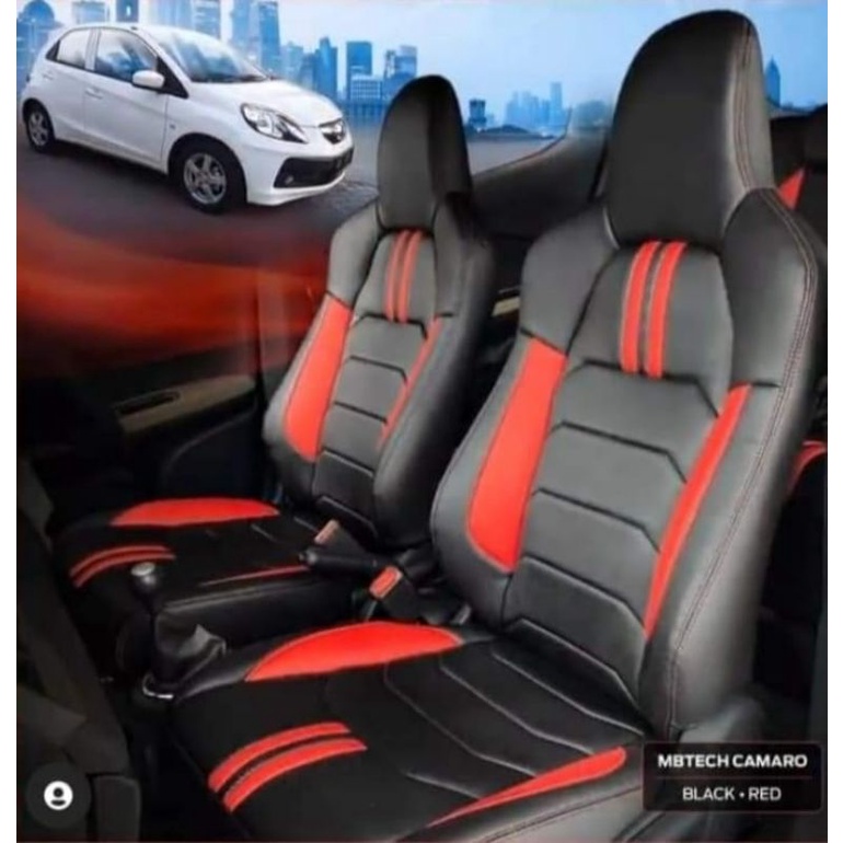 Sarung Jok Mobil Brio Satya/Brio Rs/Brio Lama (2 Baris) Depan Belakang